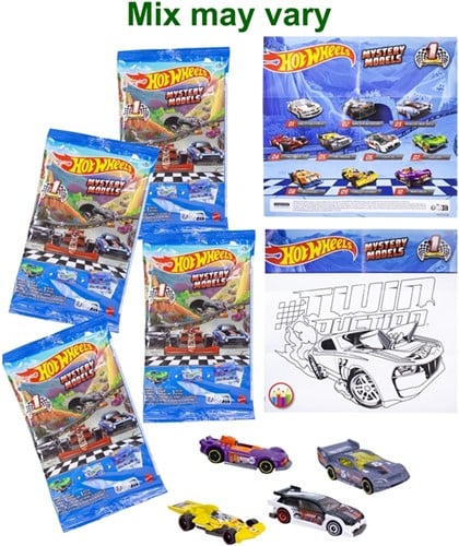 Mattel Hot Wheels Die-Cast voertuigen in Blindbag, Mystery Models