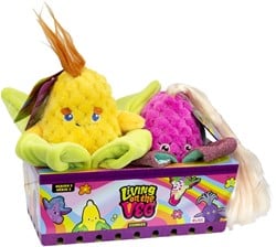 Living on the Veg Cornies Pluche Dolly & Reggie Cornies Medley 18x21cm