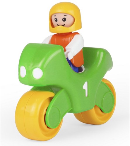 Simm Lena My first Racers Motorfiets met figuur 11,5cm