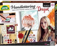 Lena Fashion Dragon scritta a mano 19x24 cm