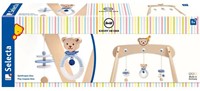 Schmidt Selecta Holz Spielzeug Steiff Trapez Blau 59cm (Sprache: Deutsch)