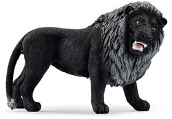 Schleich Wild Life Zwarte Leeuw Brullend 11cm