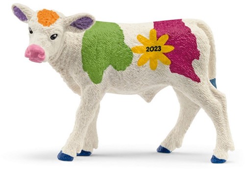 Schleich Kleurrijk Lentekalf 7cm