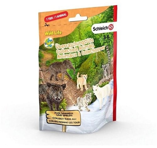 Schleich Wild Life Verrassingszak met dier 12x15cm