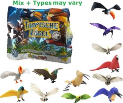 Sbabam Blindbag "Tropische Vogel" 19x14,5cm