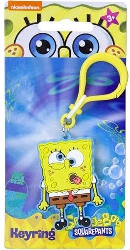 Spongebob Porte-clés 2D PVC 4 assortis 7x15,5cm -2