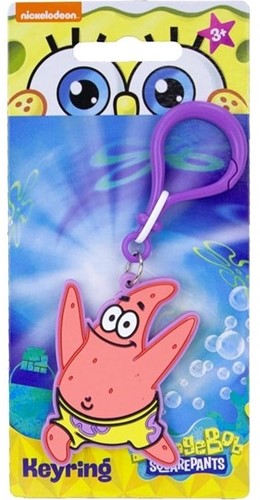 Spongebob Porte-clés 2D PVC 4 assortis 7x15,5cm -3