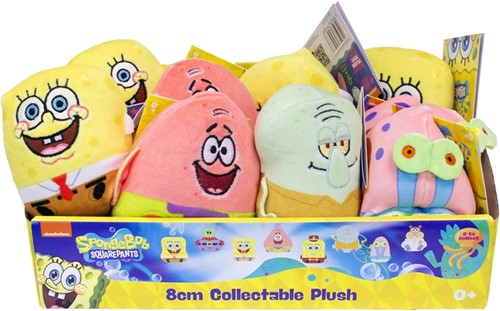 Spongebob Peluche 8cm 4 assortis in display (12)-2