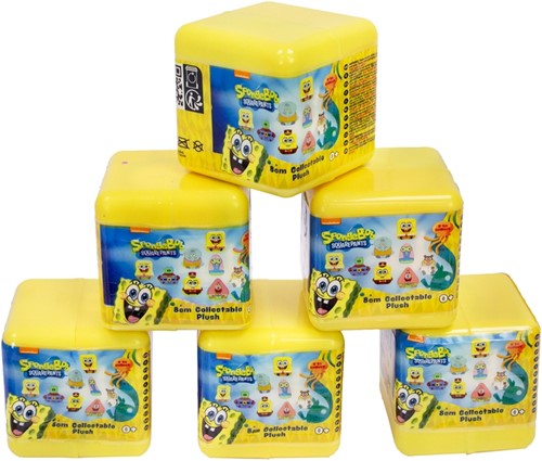 Spongebob Plusch 8cm sortiert in Kapsel 7x7cm-2
