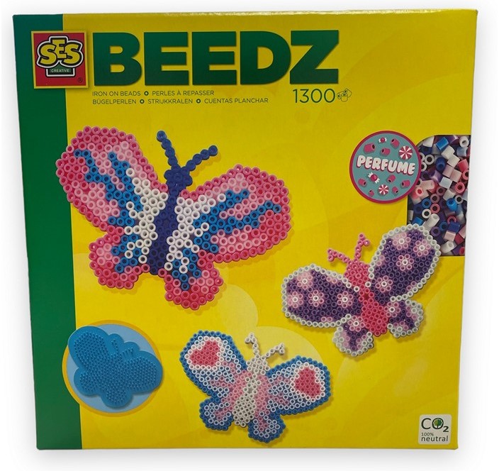 SES Fuse Bead Set Mariposa 20x20cm