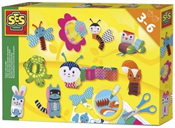 SES Creative Knutselset Knutselen met papierstroken 20x30cm