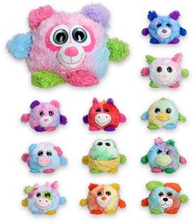 Peluche Sunkid avec Yeux Pailletés 18 cm Assorti Big Eye Balls