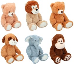 Sunkid plush animals 6 assorted 70cm