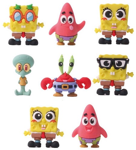 Capsule 65mm. Spongebob Buddies-3