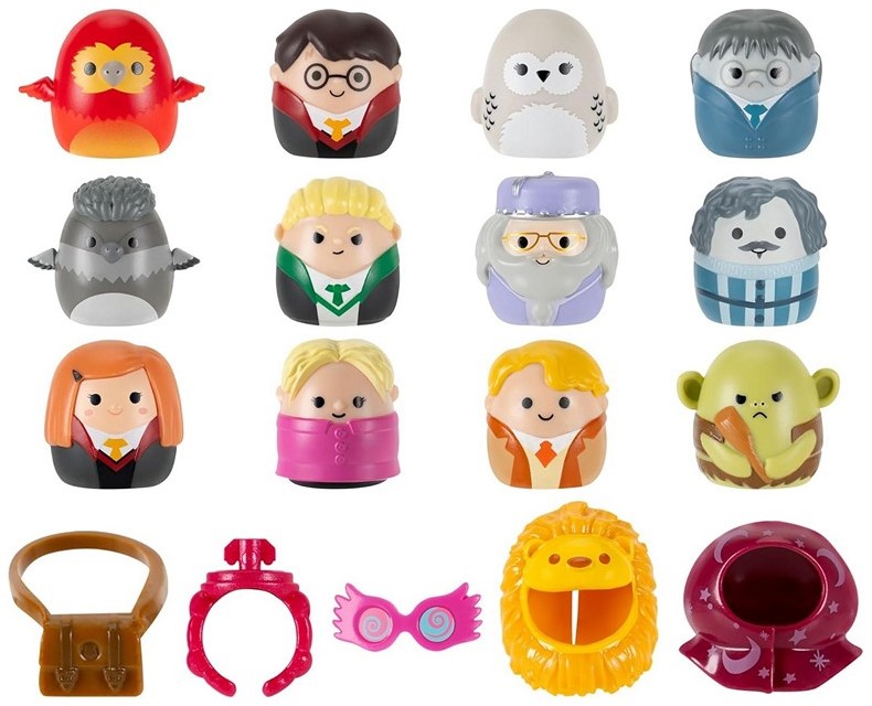 Squishmallows Sleutelhangerset Squish-a-longs - Harry Potter - vanaf