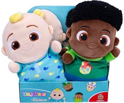 Cocomelon Hugmees Squishmallows Pluche 25cm 2 assorti in display (4)
