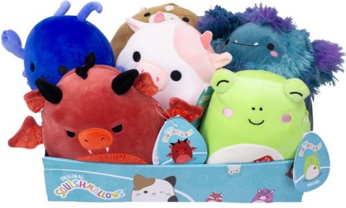 Squishmallows Plush 6 assorted 19cm in display (6)