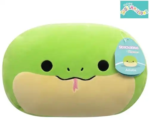 Squishmallows Stackables Peluche Amalie il serpente 30cm