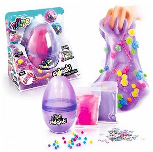 Fidget! Slime Mix'in Slijmset in E i met toebehoren 17x18cm in display (6)