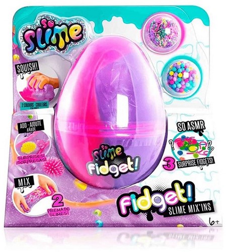 Fidget! Slime Mix'in Slijmset in E i met toebehoren 17x18cm in display (6)-2