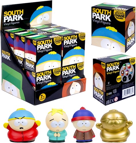 South Park Vinyl Figures 2,5inch assorted in Blind Box 9x10cm in display (12)