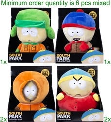 South Park Pluche 25cm assorti op platform box 22x27cm