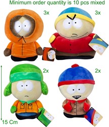 South Park Peluche assortitis 15cm
