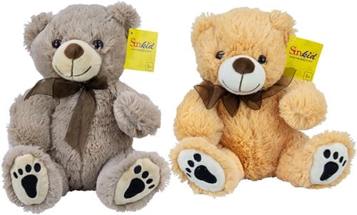Sunkid Pluche Beer 2 assorti 25cm
