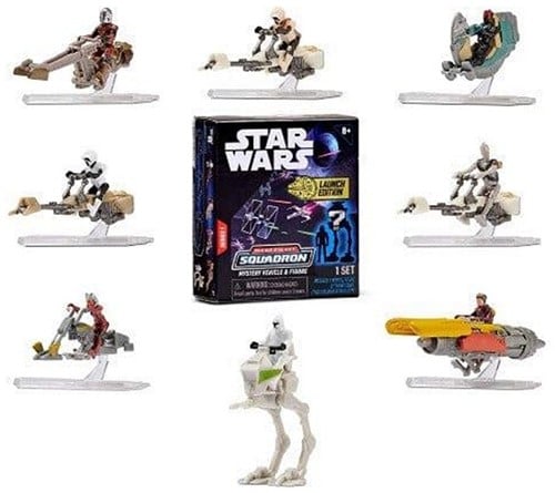 Star-Wars Micro Galaxy Mystery Vehicle & Figure Series 1 6,5x8cm in display (12)Star-Wars Micro Galaxy Mystery Vehicle & Figure Series 1 6,5x8cm in display (12)