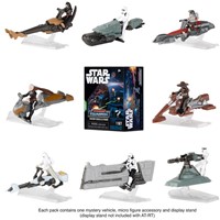 Star-Wars Micro Galaxy Mystery Vehicle & Figure Series 3 6,5x8cm in display (12)