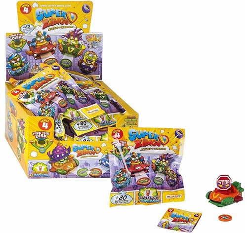 Super Zings Rivals of Kaboom Blindbag 1x Blaster Jet + 1x Superzing assorted in display (24)