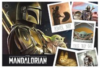 Trefl Junior Super Shape XL Puzzle 160 pezzi Star Wars The Mandalorian 27x40cm-2