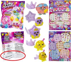 Pinky Promsie Gemmy Friends Party Blindbag 8x9cm (Geen barcode)