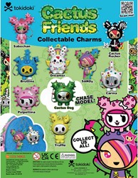 Capsula 65mm. Tokidoki Cactus Friends Charms