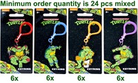 Teenage Mutant Ninja Turtles Llavero 2D PVC 4 surtidos 7x15,5cm