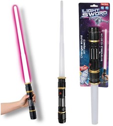 Lichtzwaard -Force- op kaart + licht en geluid 80cm