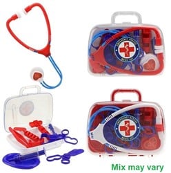 Doctor Playset in carrying case 2 assorted 15x18cm