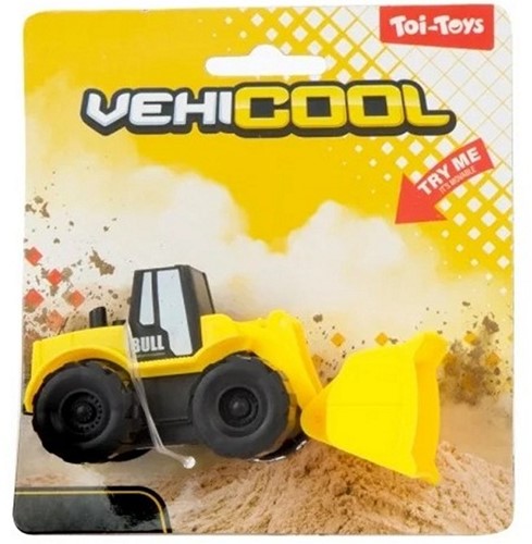 CARS&TRUCKS Mini vehículo de construcción 4 surtidos 6x13x14cm-2