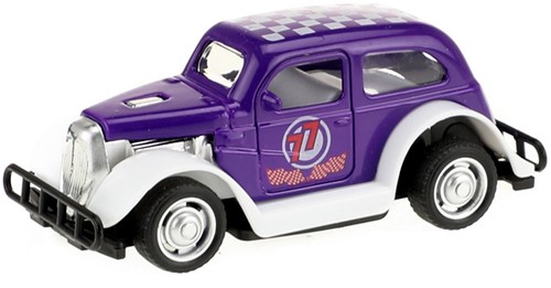 Die Cast Car Hot Rod Pullback 4 assortis en affichage 6,5x14cm-3