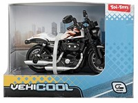 VEHICOOL Motorcycle Scale Model "Chopper" Pullback 1:36 4 Assorted 9x11,5cm-2