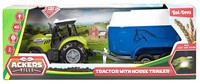 ACKERS VILLE Tractor 10cm with trailer + light and sound 2 assorted 9x25.5x8cm-2