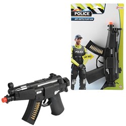 POLIZEI Ratschenpistole MP5 Polizei 31cm