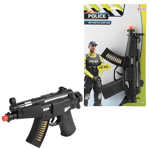 POLICÍA Pistola de trinquete MP5 policía 31cm