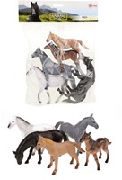 Chevaux Deluxe dans un sac de 5 pièces 13-15cm
