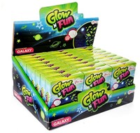 GLOW N FUN Glow in the Dark déco stickers Star 9x12cm in display (24)-3