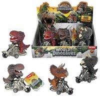 WORLD OF DINOSAURS Dino su motore frizione 9x11cm 4 assortiti in espositore (6)
