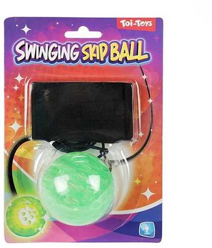 Ballon 5cm avec élastique Light Bungee + sangle cheville 4 assortis 10,5x19,5cm-3
