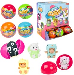 FUN Verrassingsbal 6cm Onesie-dier 4 assorti in display (24)