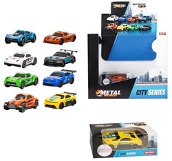 METAL Rally (race) auto Classic 11,5x4,5cm 16 sortiert im display (32)