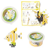 Building Blocks Mini Animal in Pot 18 assorted 7x7x3.5cm-3